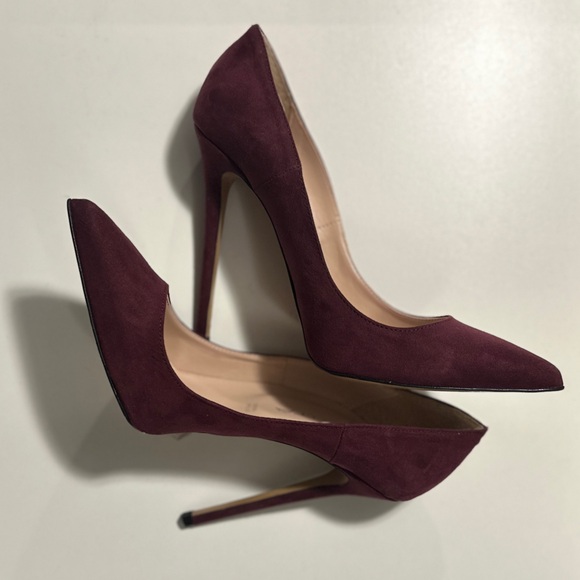 NEW | IDENTITA | MALIA | Italian handcrafted STILETTO PUMPS | High heel suede 40 - Picture 8 of 10